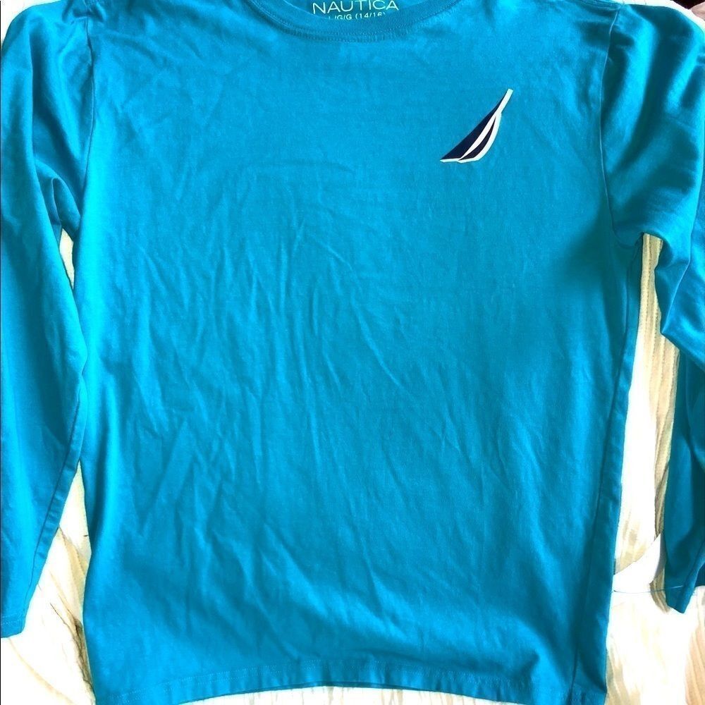 NWOT Kids Large (14/16) Nautica Long Sleeve Shirt